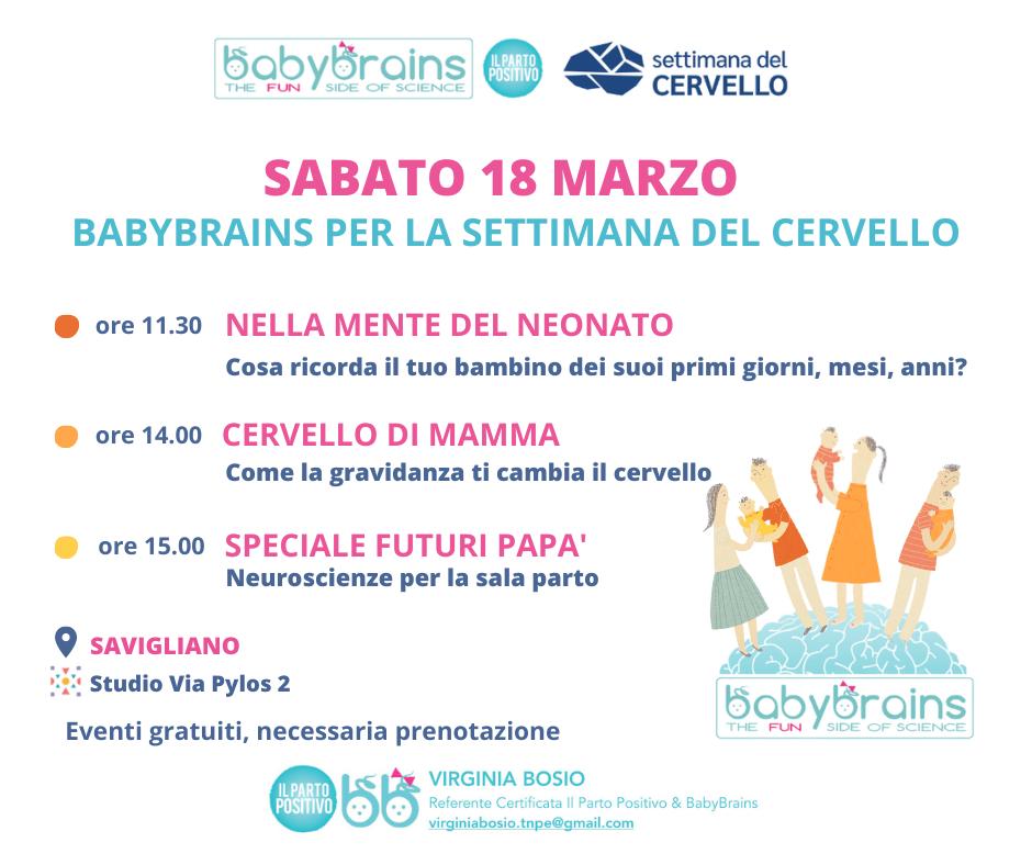 Babybrains Per La Settimana Del Cervello Settimana Del Cervello